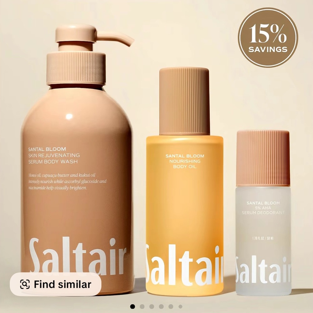Saltair Santal Bloom Body Care Set